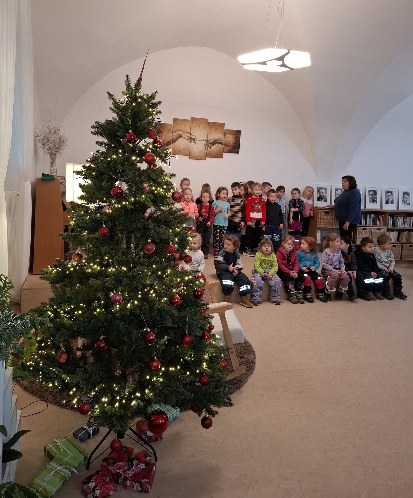 Vánoční vystoupení MŠ Černá Hora